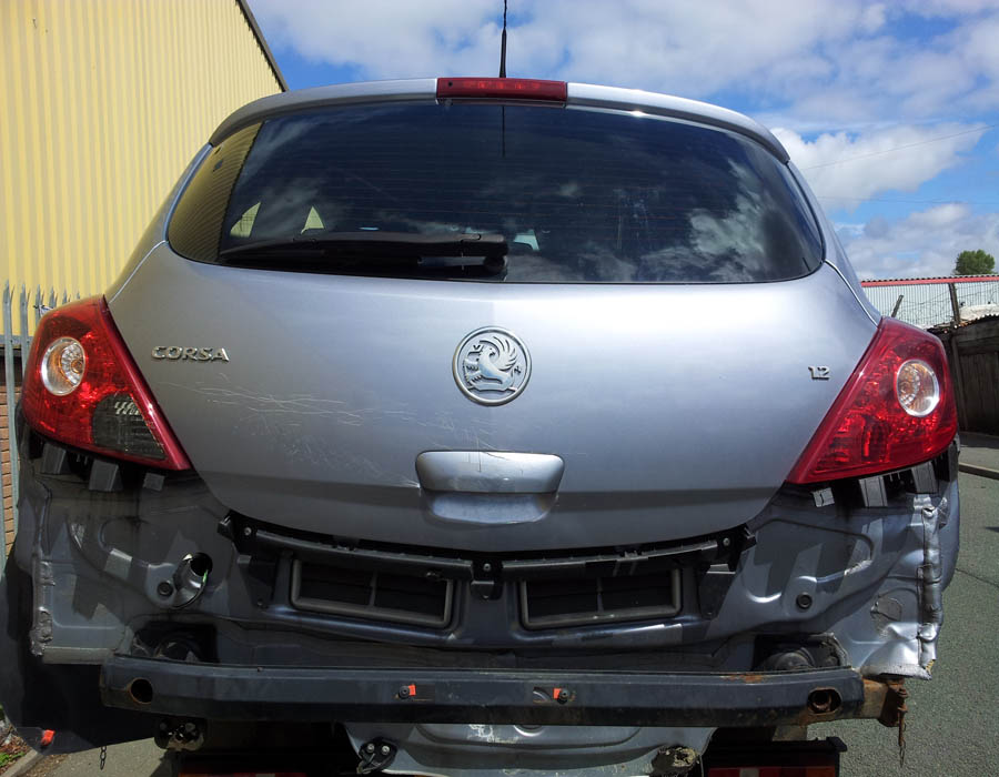 Vauxhall Corsa Design bumper-reinforcer-rear